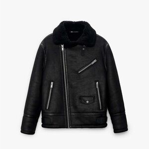 ZARA MENS FAUX SUEDE COAT JACKET **Brand New** Size M, L available